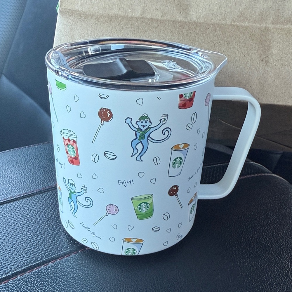 Roller rabbit coffee mug starbucks
